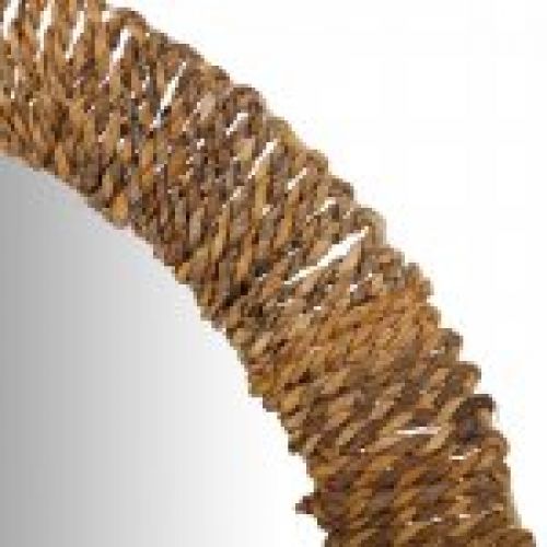 espejo fibras naturales