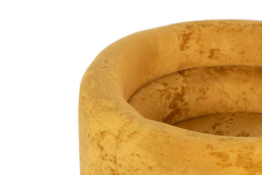 sillón mostaza