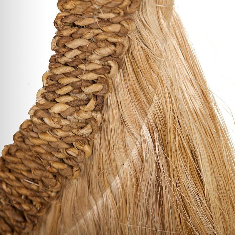 espejo fibras naturales