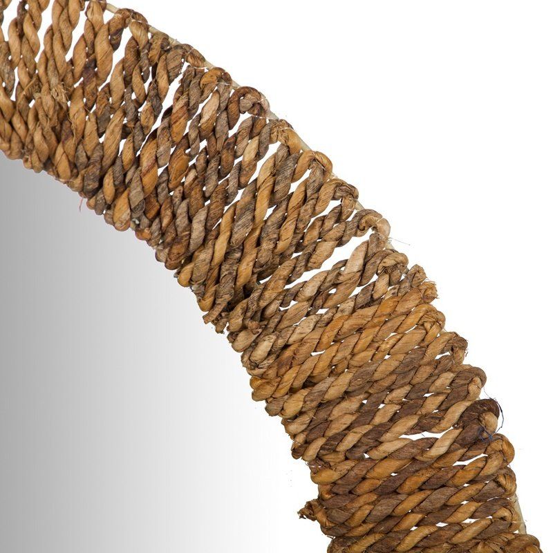 espejo fibras naturales