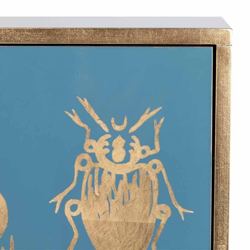 aparador pintado a mano