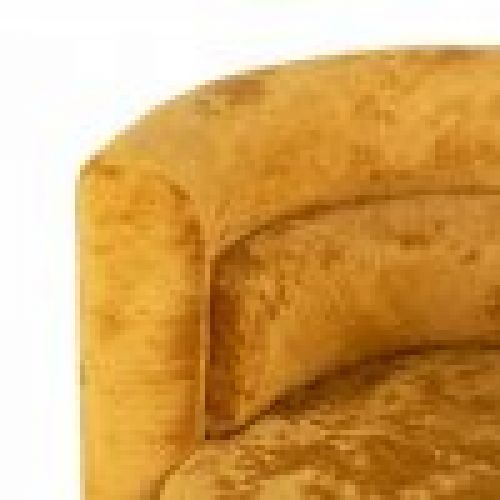 sillón mostaza