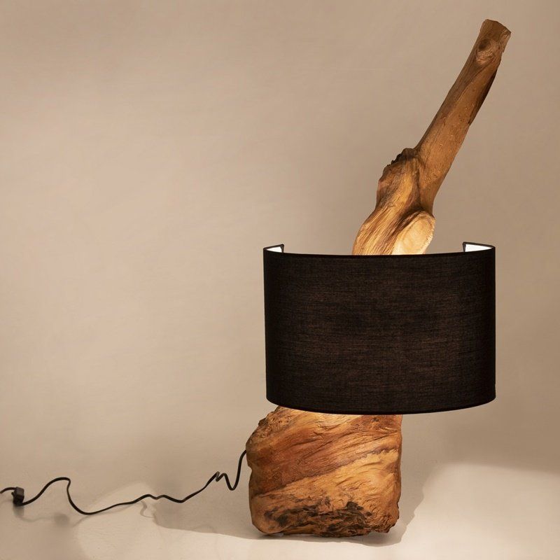 Aplique de pared en madera