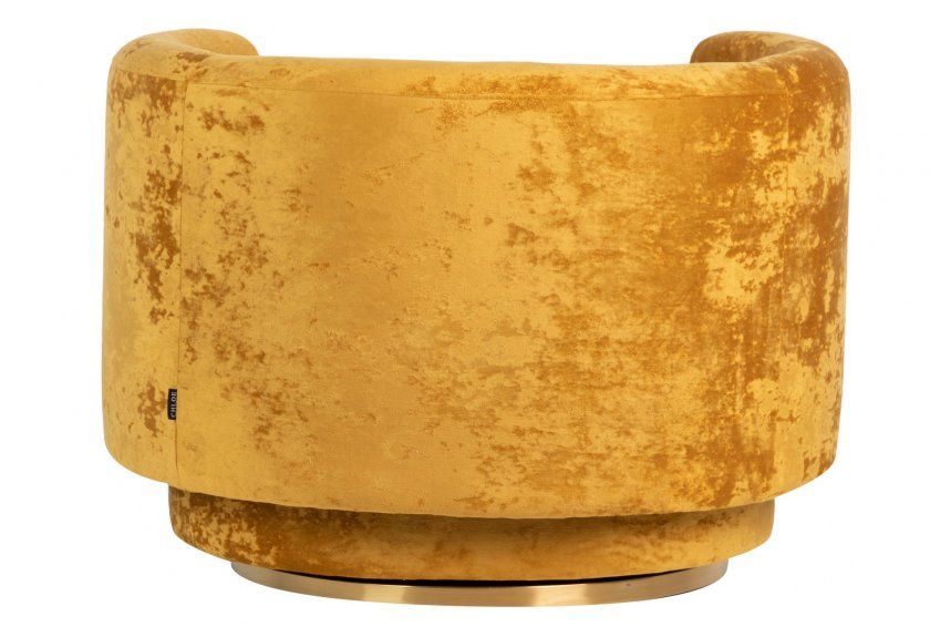 sillón mostaza