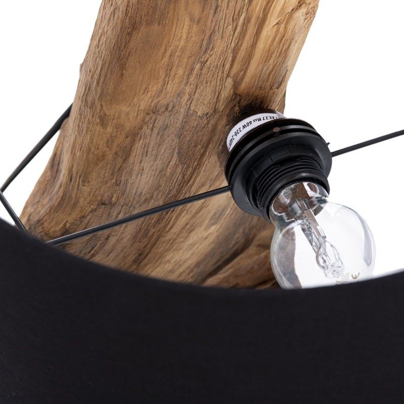 Aplique de pared en madera