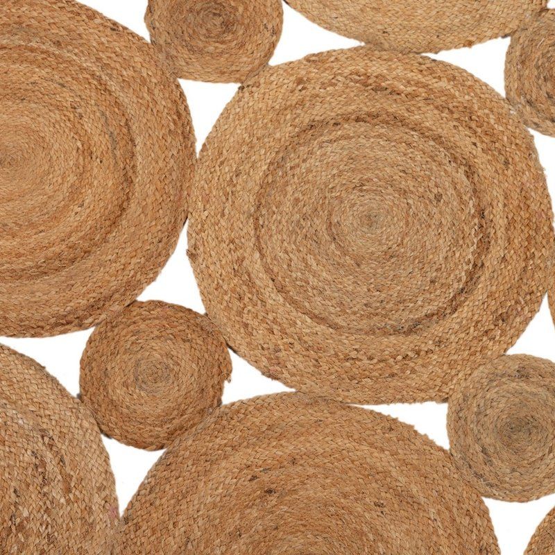 alfombra tejida a mano