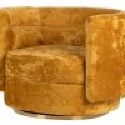 sillón mostaza
