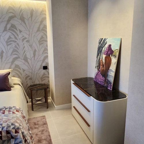Dormitorio morado