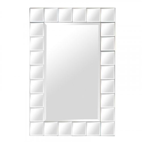 Espejo con marco de cristal