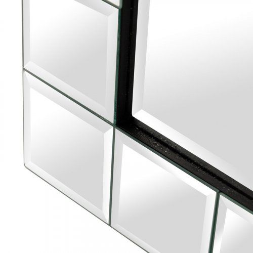 Espejo con marco de cristal