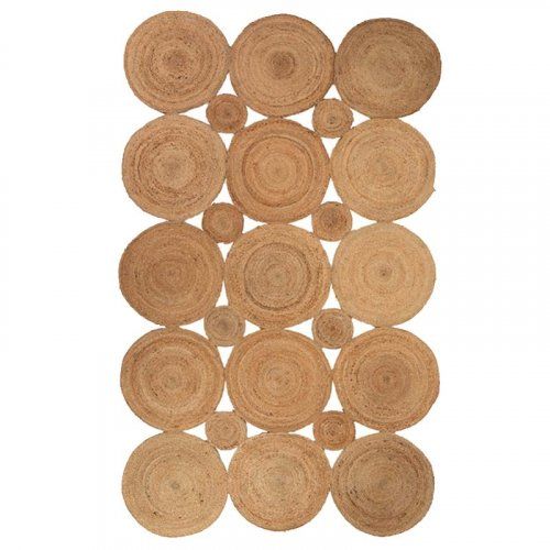 alfombra tejida a mano